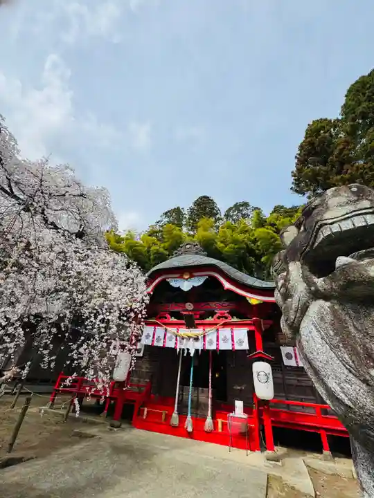 小川諏訪神社の本殿・本堂