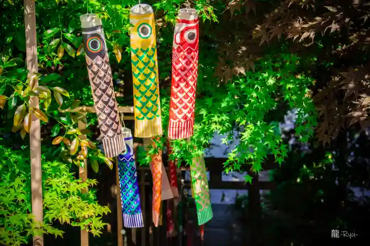 滑川神社 - 仕事と子どもの守り神(福島県)