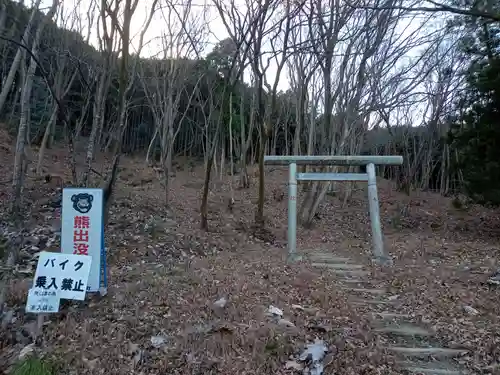 笠山神社下社の鳥居