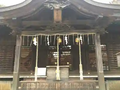 畑子安神社の本殿・本堂