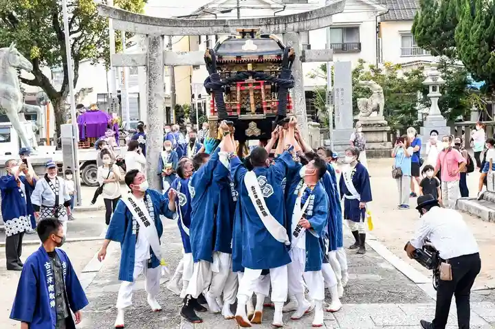 三津厳島神社のお祭り