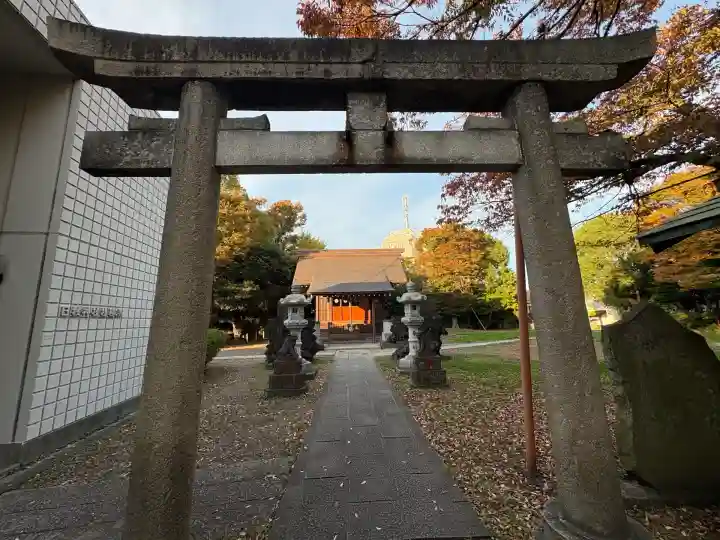 船堀日枝神社の鳥居