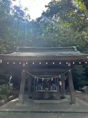 愛知縣護國神社の手水舎