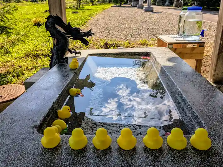 芽室神社の手水舎