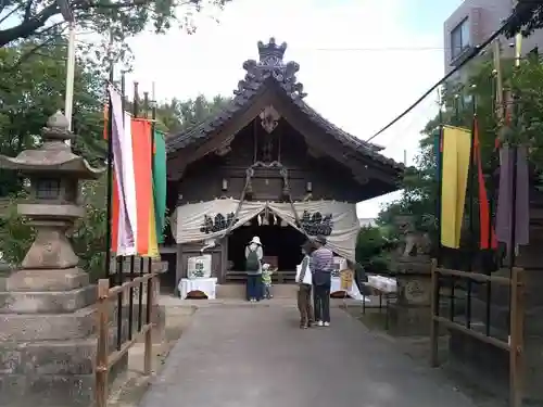 諏訪神社の本殿・本堂