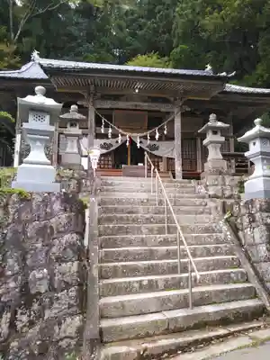 木幡山隠津島神社(二本松市)の本殿・本堂