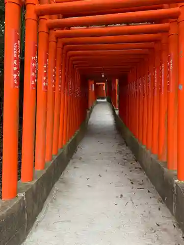 福徳稲荷神社の鳥居