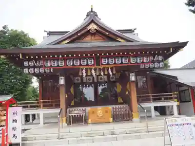 中野沼袋氷川神社の本殿・本堂
