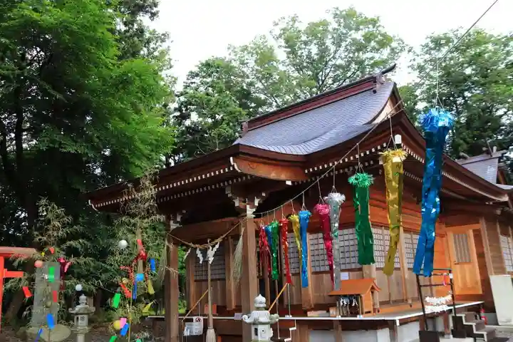 阿久津「田村神社」(郡山市阿久津町)旧社名:伊豆箱根三嶋三社の本殿・本堂