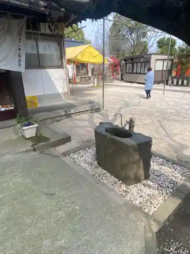 山王宮　日吉神社の手水舎