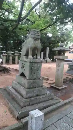 琴崎八幡宮の狛犬