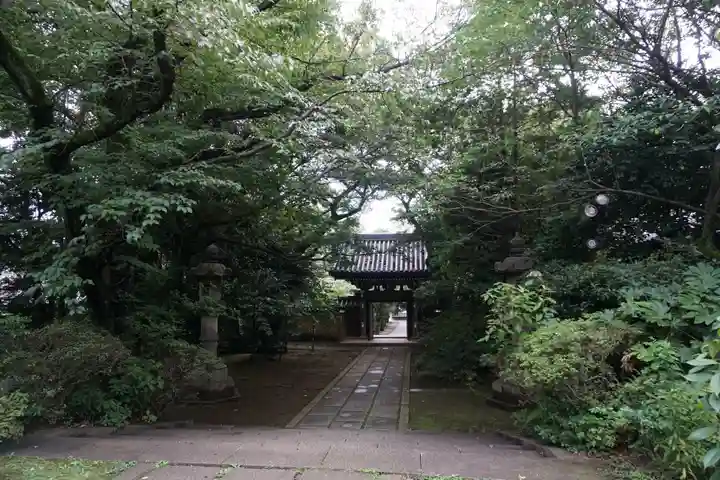 法明寺の山門・神門