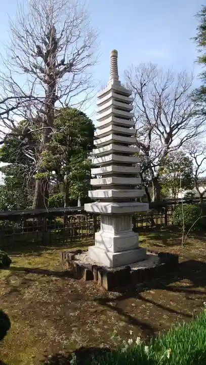 川合寺の塔