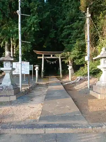 籰繰神社の鳥居