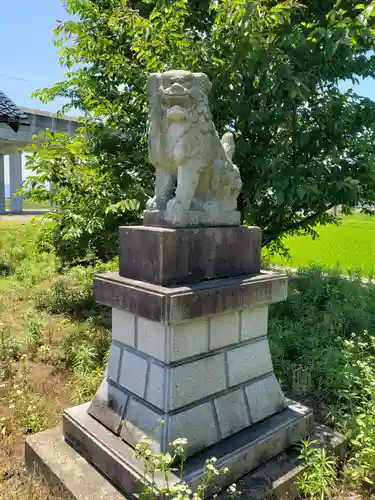 駒方神社の狛犬