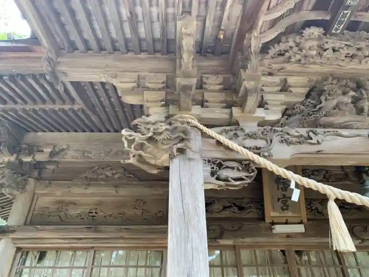 八幡神社の芸術