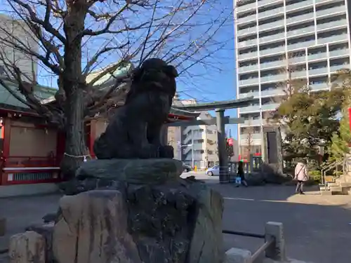 河原町稲荷神社の狛犬