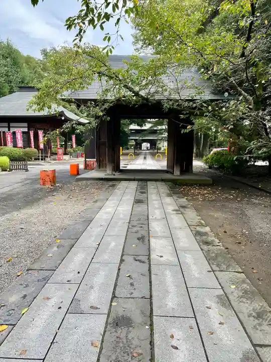 妻沼聖天山歓喜院の山門・神門