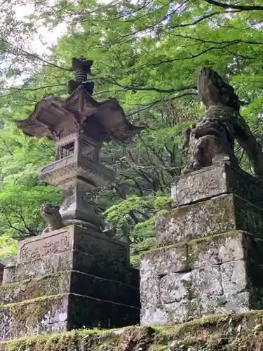 鰐淵寺の狛犬