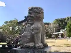 長崎縣護國神社の狛犬