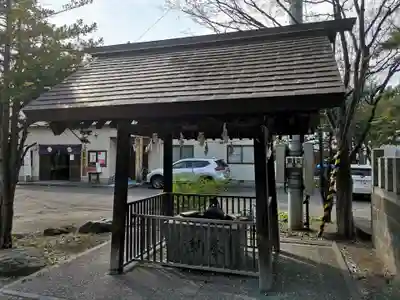 豊平神社の手水舎