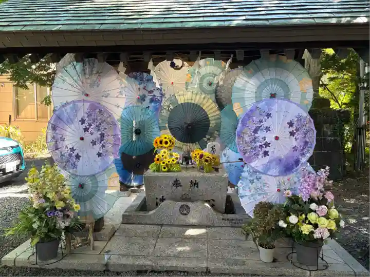 札幌諏訪神社の手水舎