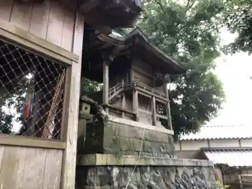 岸河神社の本殿・本堂