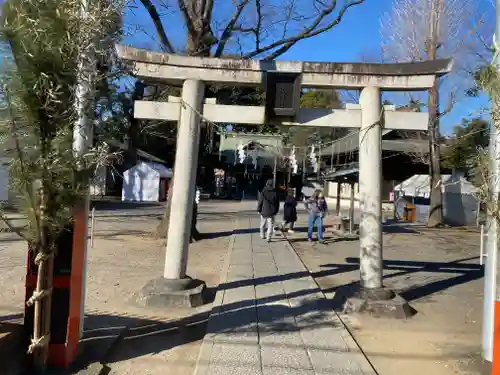 稲荷神社の鳥居