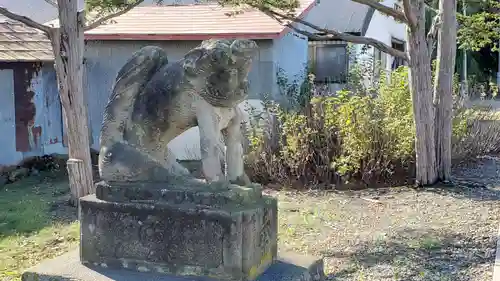 湧別神社の狛犬