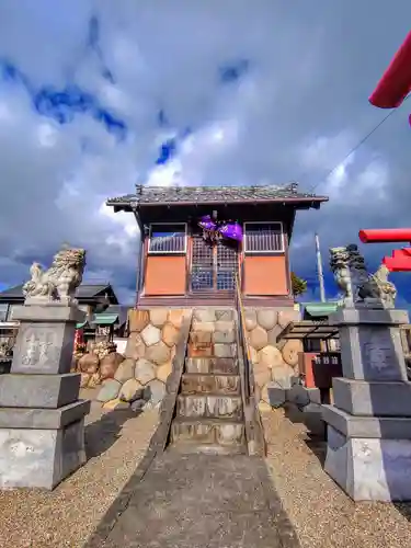 神明社（北方町西本郷）の本殿・本堂