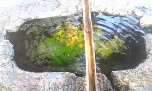 阿智神社の手水