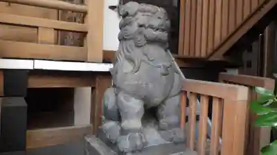 小網神社の狛犬