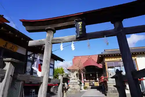 大鏑神社の鳥居