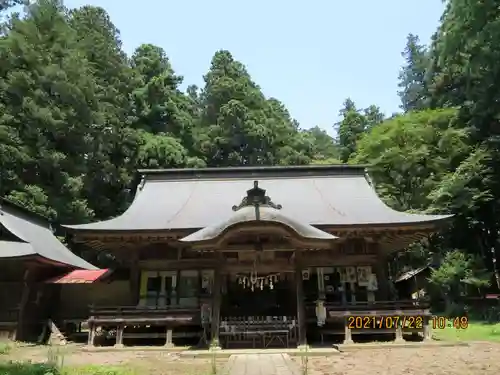 都々古別神社(馬場)の本殿・本堂