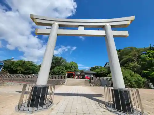 鹿島御児神社の鳥居