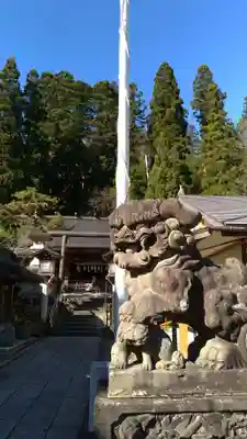大山祇神社の狛犬