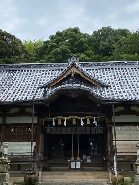 松帆神社の本殿・本堂