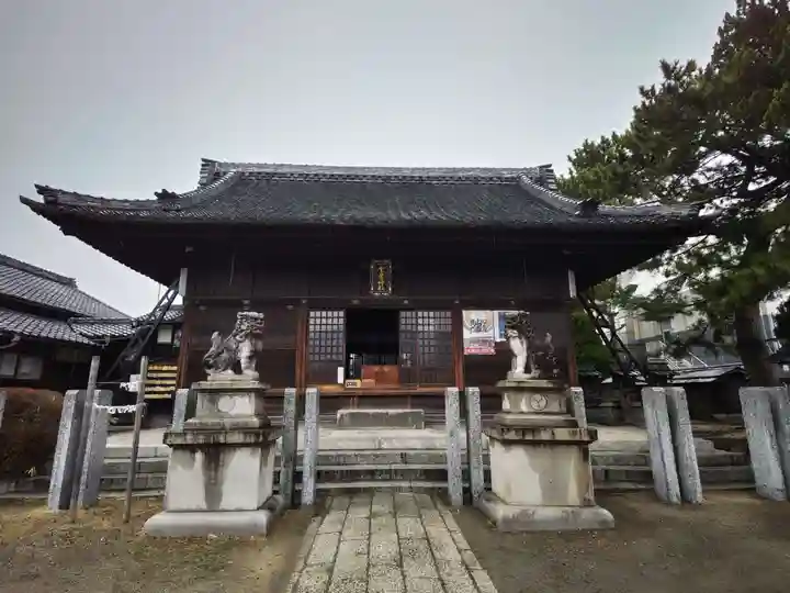 業葉神社の本殿・本堂