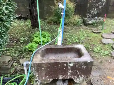 観音教会(国府観音)の手水舎