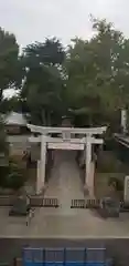 亀有香取神社の鳥居