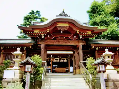 鳩ヶ谷氷川神社の山門・神門
