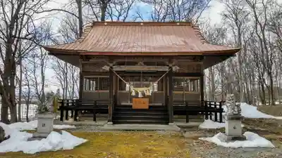富山神社の本殿・本堂