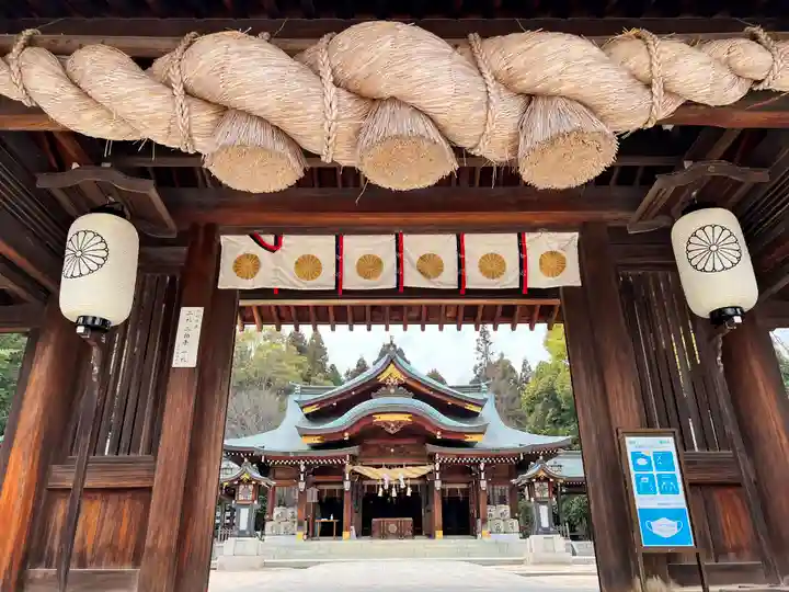 速谷神社の山門・神門