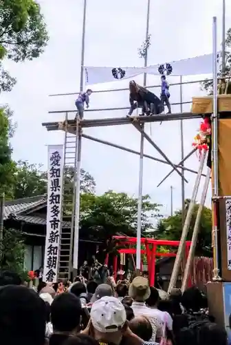 牟山神社の神楽