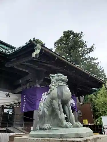 神炊館神社 ⁂奥州須賀川総鎮守⁂の狛犬