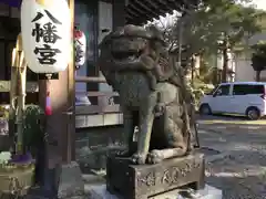 中川八幡神社の狛犬