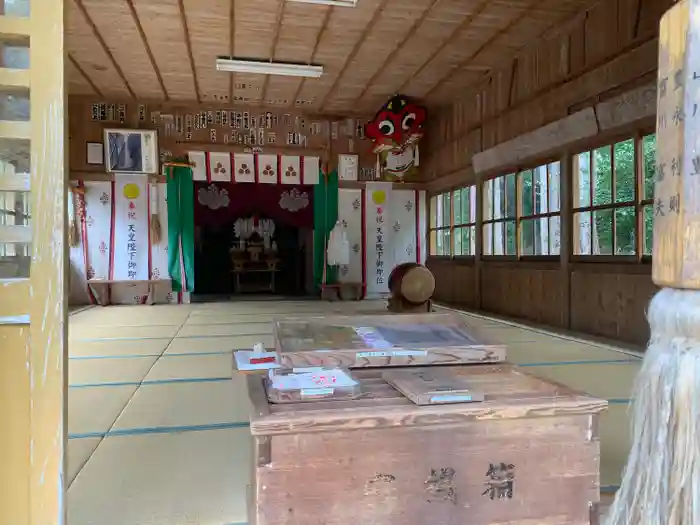 天手長男神社の本殿