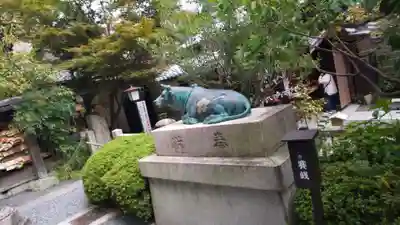 菅原院天満宮神社の狛犬