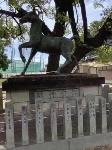 松原神社の狛犬