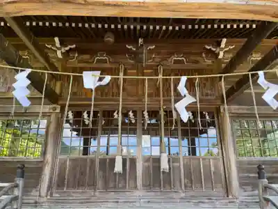 丸瀬布神社の本殿・本堂